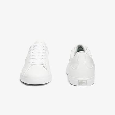  Lacoste Lerond Erkek Beyaz Sneaker