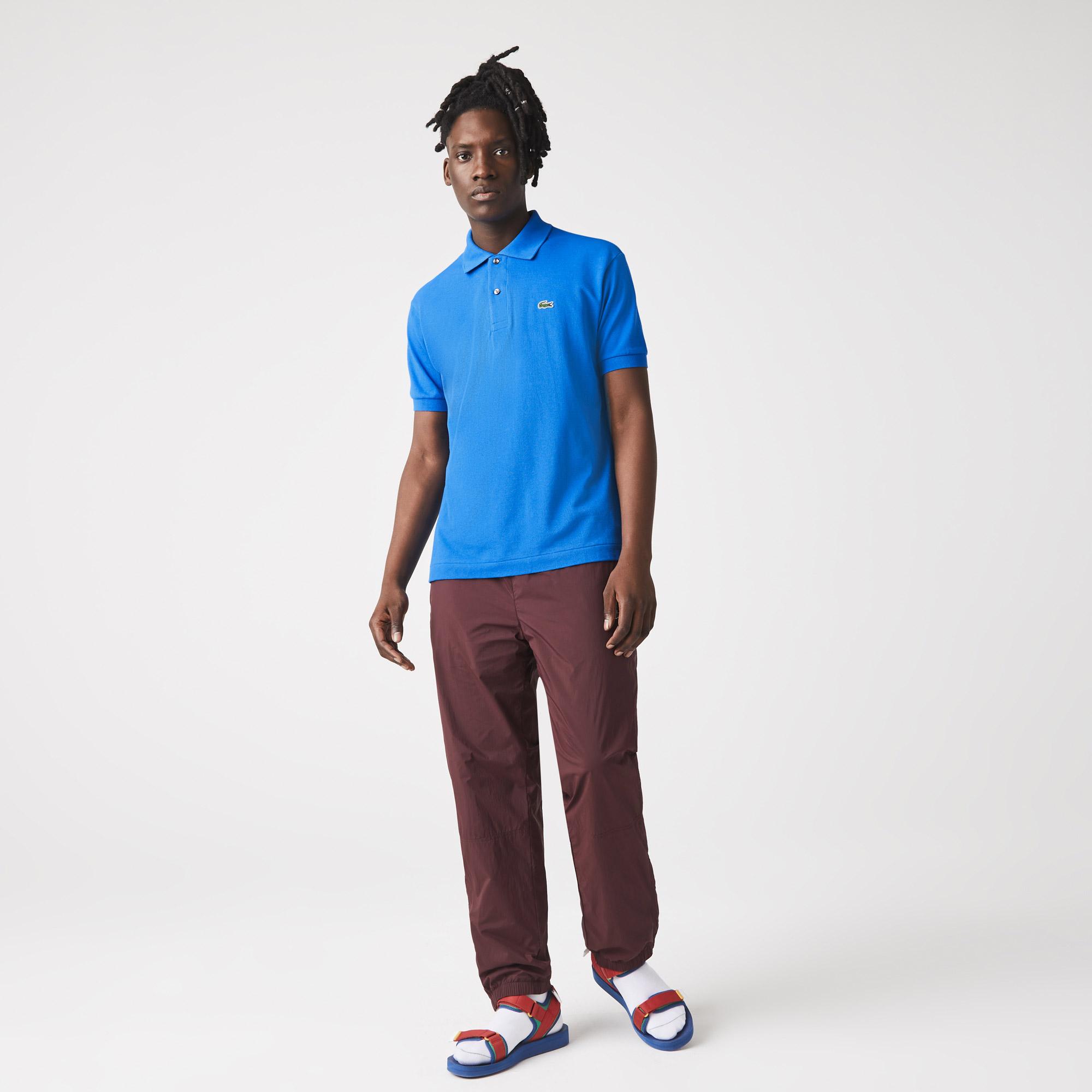 Lacoste Erkek L1212 Classic Fit Mavi Polo