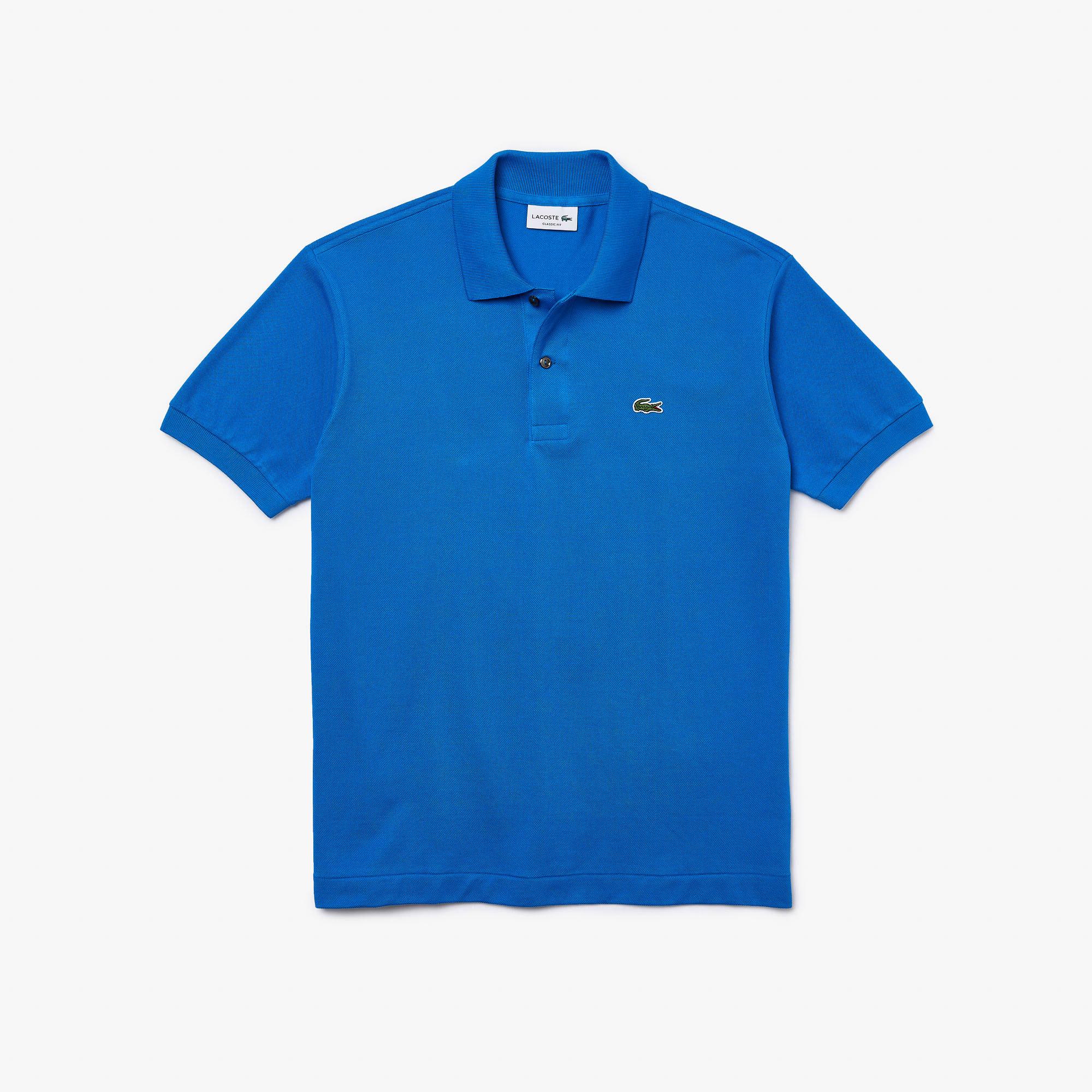 Lacoste Erkek L1212 Classic Fit Mavi Polo