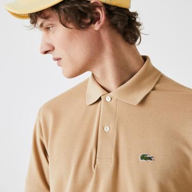  Lacoste L.12.12 Erkek Classic Fit Kahverengi Polo