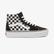 Vans Checkerboard Sk8-HI Platform 2.0 Siyah - Beyaz Kadın Sneaker