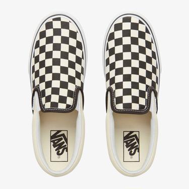  Vans Classic Slip-On Platform Kadın Bej Sneaker