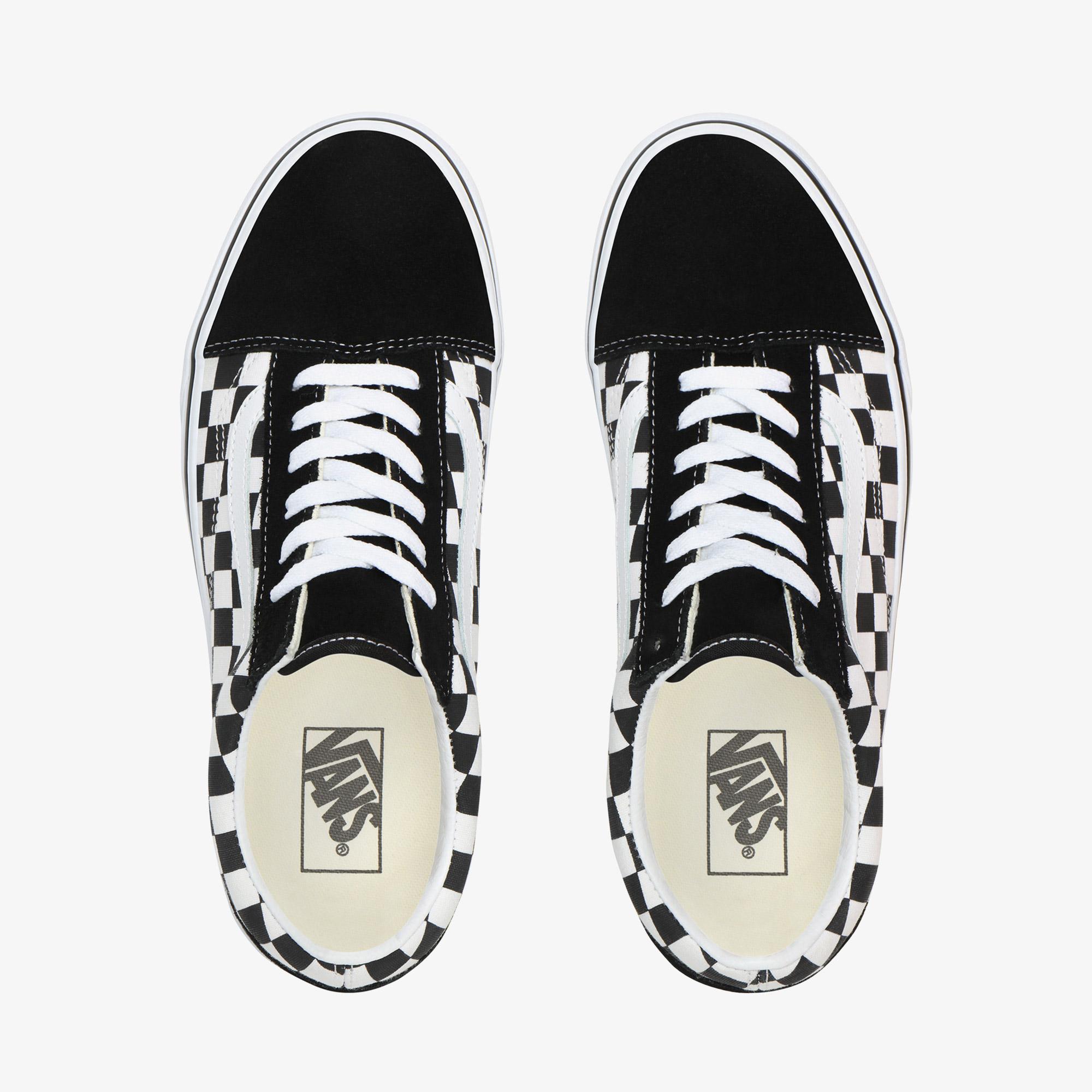 Vans Ua Old Skool Platform Kadın Siyah Sneaker