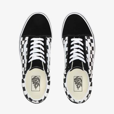  Vans Ua Old Skool Platform Kadın Siyah Sneaker