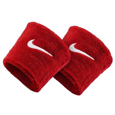  Swoosh Wristbands 2 Unisex Kırmızı Antrenman Havlu Bileklik N.NN.04.601.OS