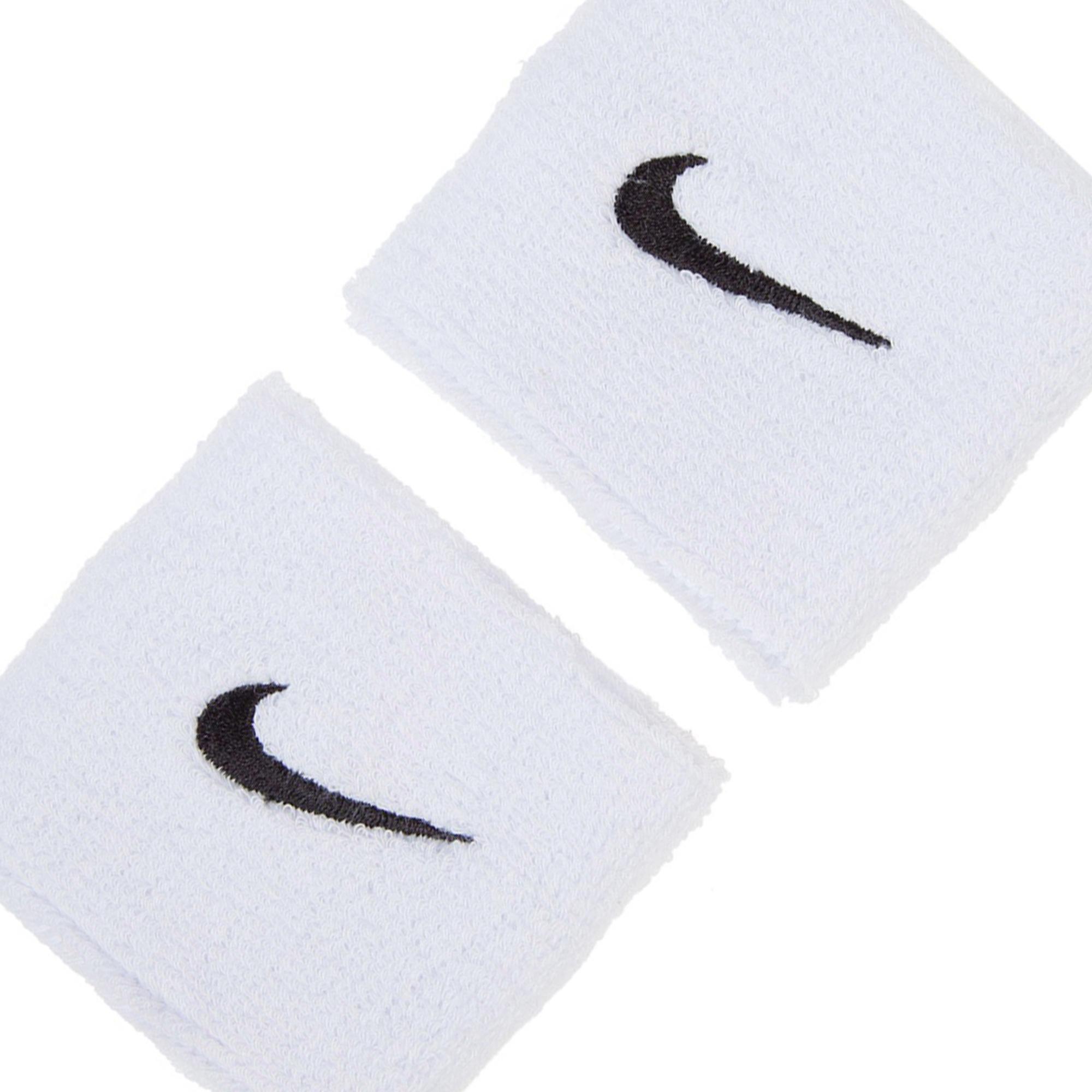 Swoosh Wristbands 2 Unisex Beyaz Antrenman Havlu Bileklik N.NN.04.101.OS