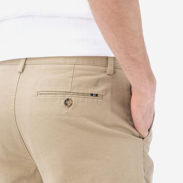  Nautica Bej Classic Fit Şort