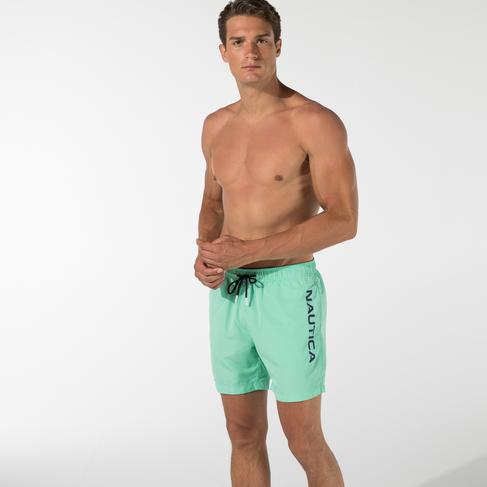  Nautica Erkek Yeşil Deniz Şortu