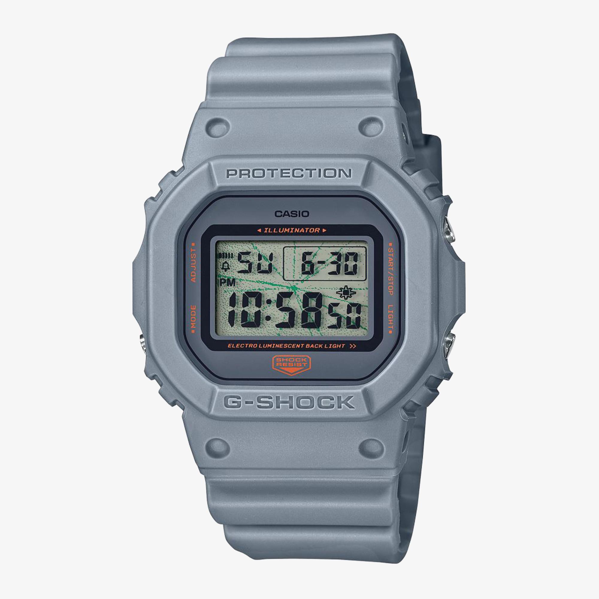 Casio DW-5600MNT-8DR Erkek Gri Kol Saati