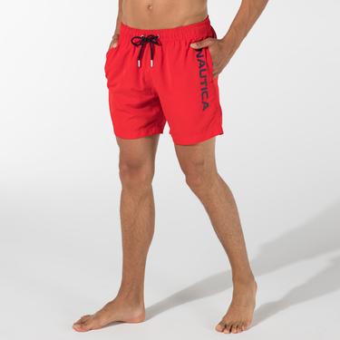  Nautica Erkek Kırmızı Deniz Şortu