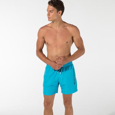  Nautica Erkek Mavi Mayo Şort