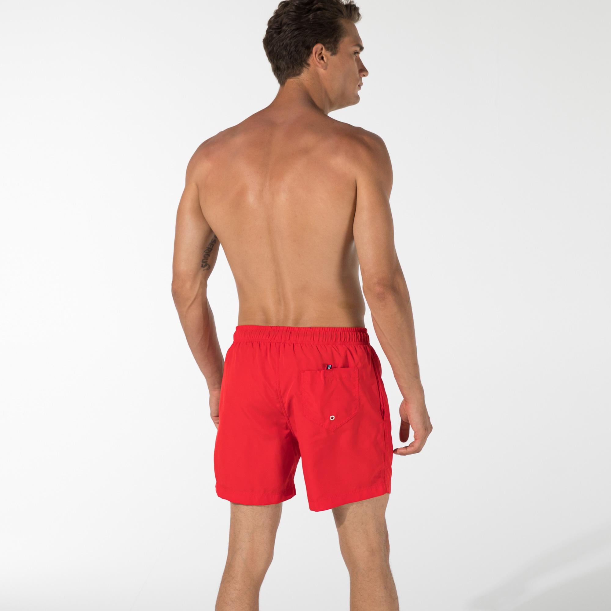 Nautica Erkek Kırmızı Mayo Şort