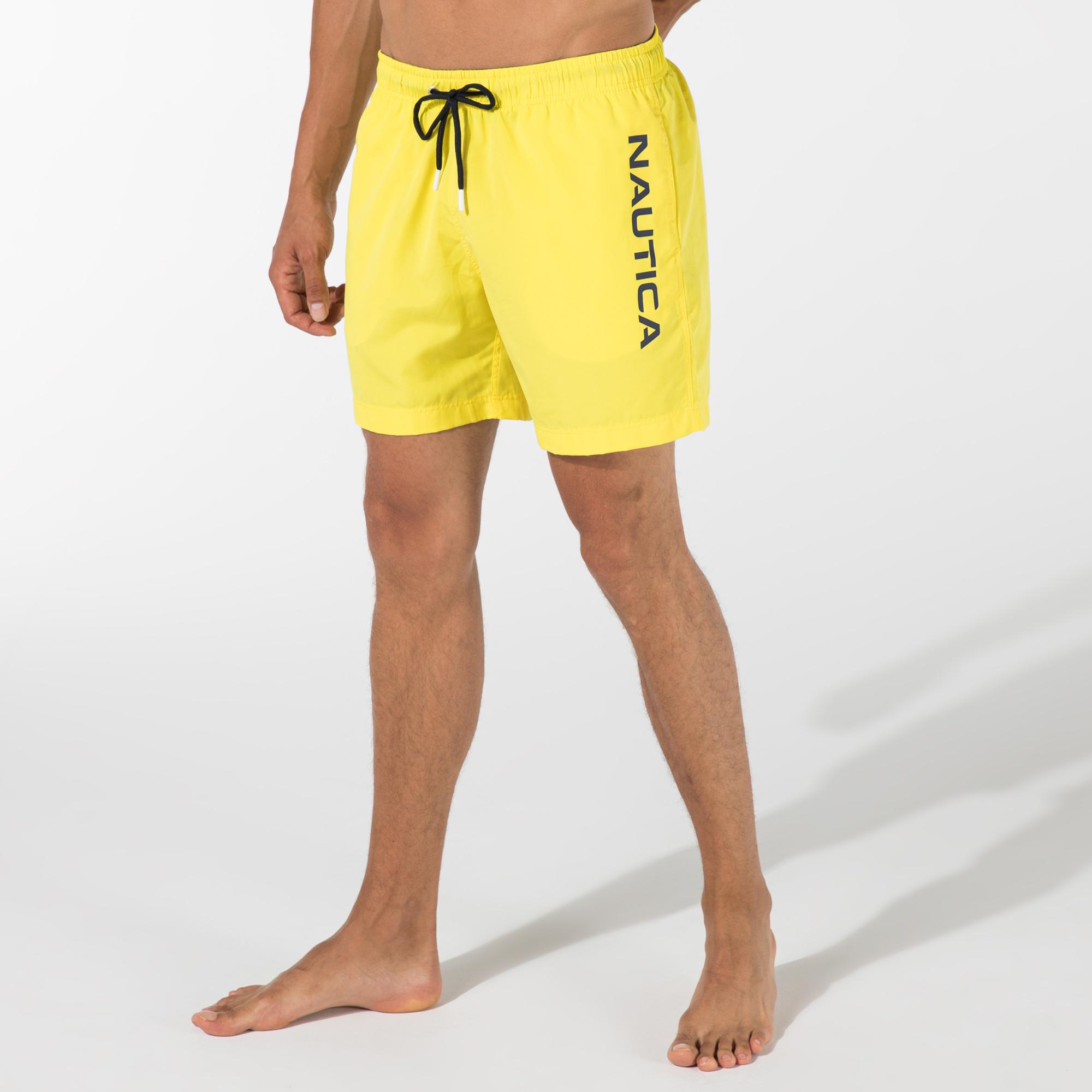 Nautica Erkek Sarı Şort Mayo