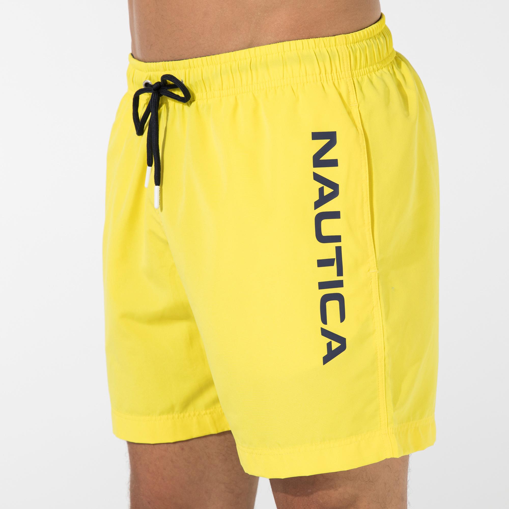 Nautica Erkek Sarı Şort Mayo