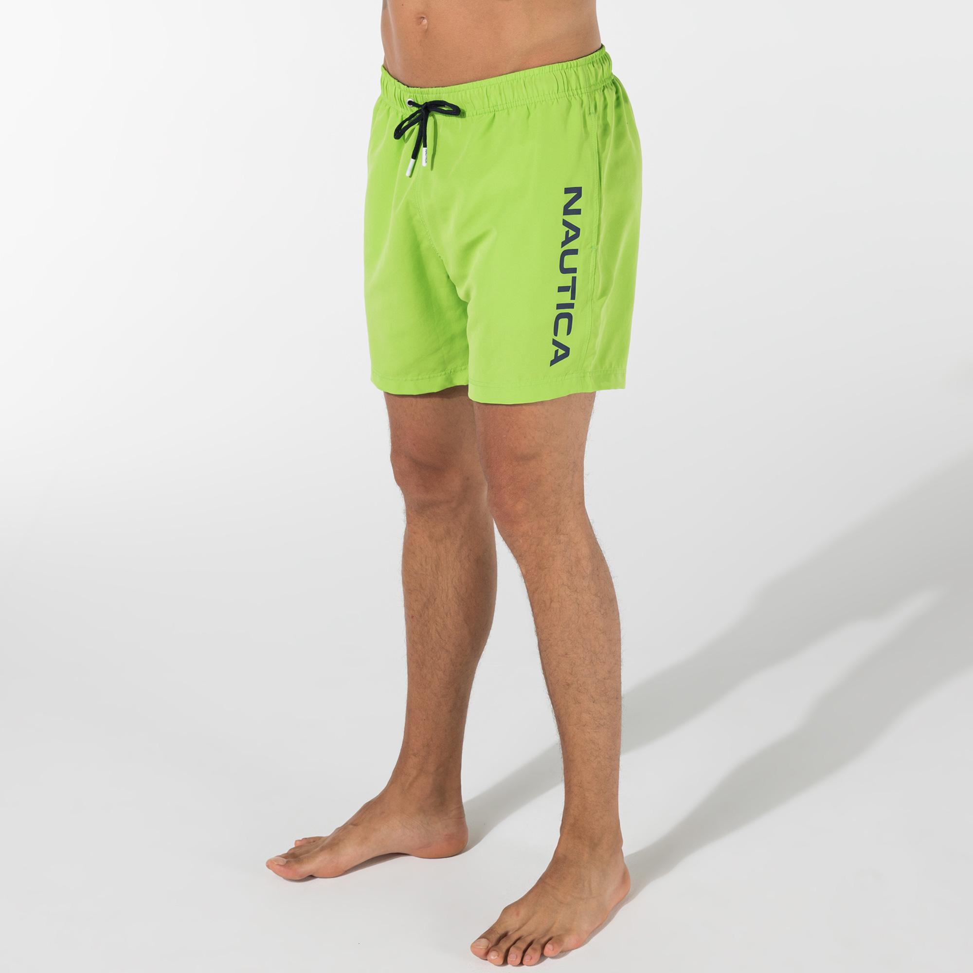 Nautica Erkek Yeşil Şort Mayo