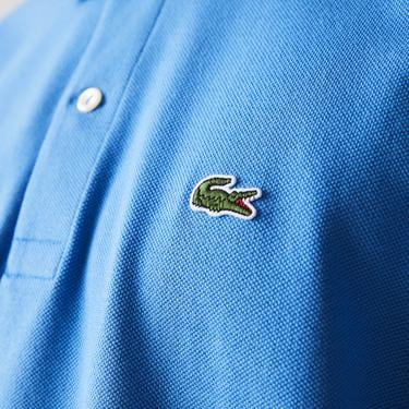  L.12.12 Erkek Classic Fit Mavi Polo