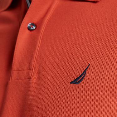  Nautica Erkek Kırmızı Classic Fit Kısa Kollu Polo Yaka T-Shirt