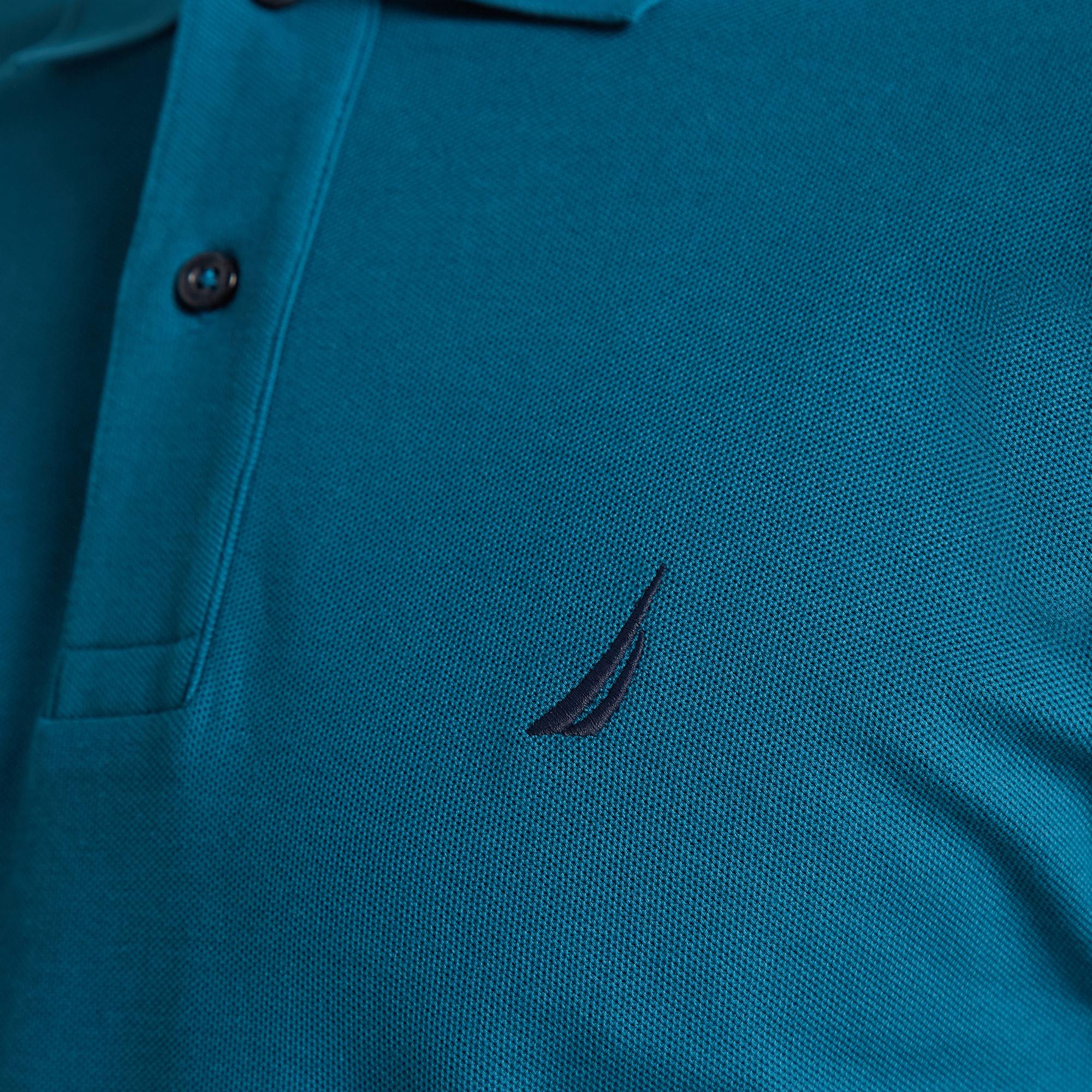 Nautica Erkek Mavi Classic Fit Kısa Kollu Polo