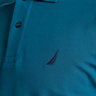  Nautica Erkek Mavi Classic Fit Kısa Kollu Polo Yaka T-Shirt