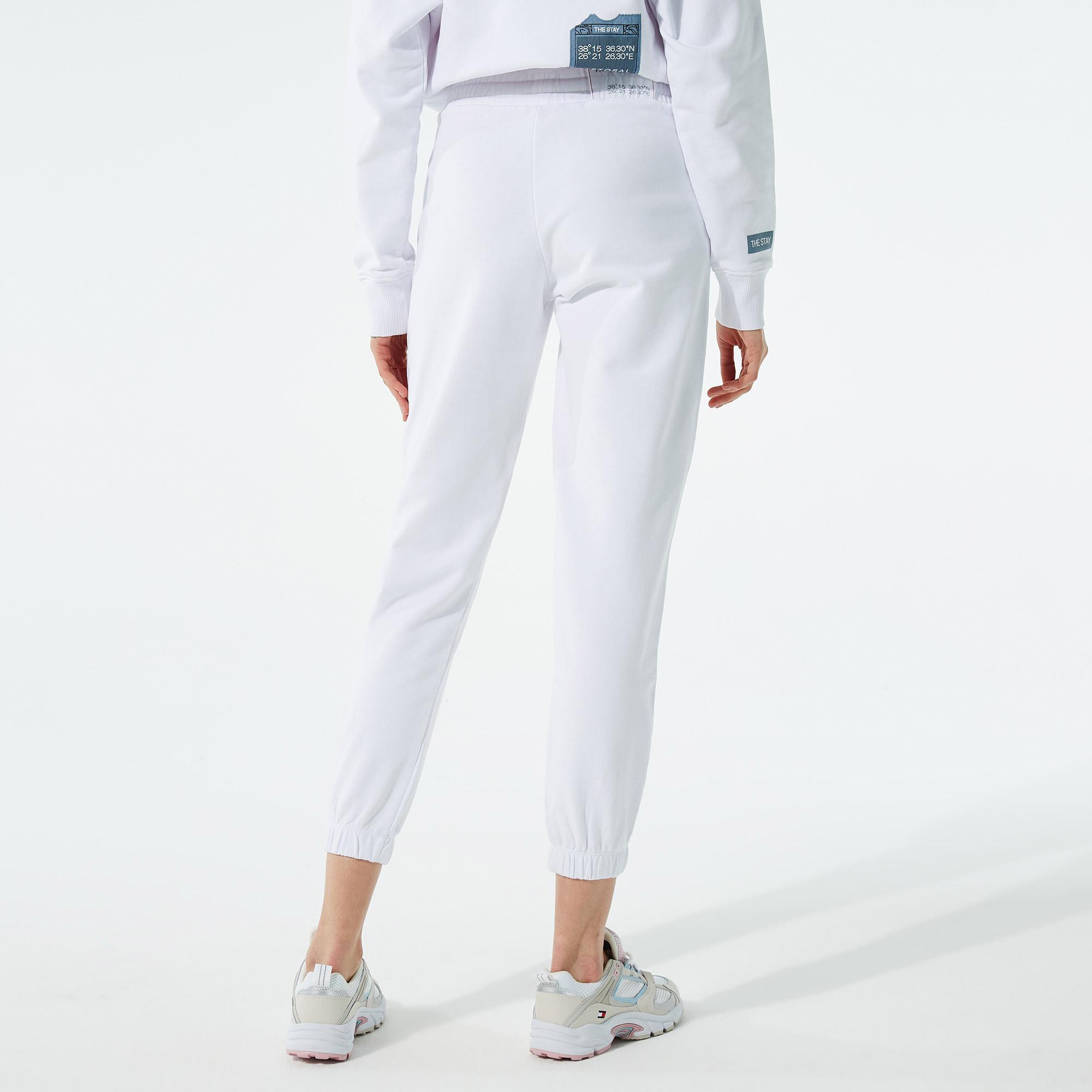 The Stay Line Veerle Kadın Beyaz Eşofman Altı