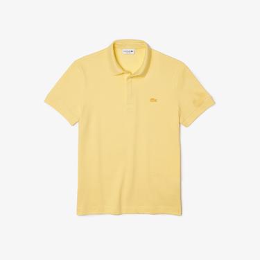 Lacoste Erkek Regular Fit Sarı Paris Polo