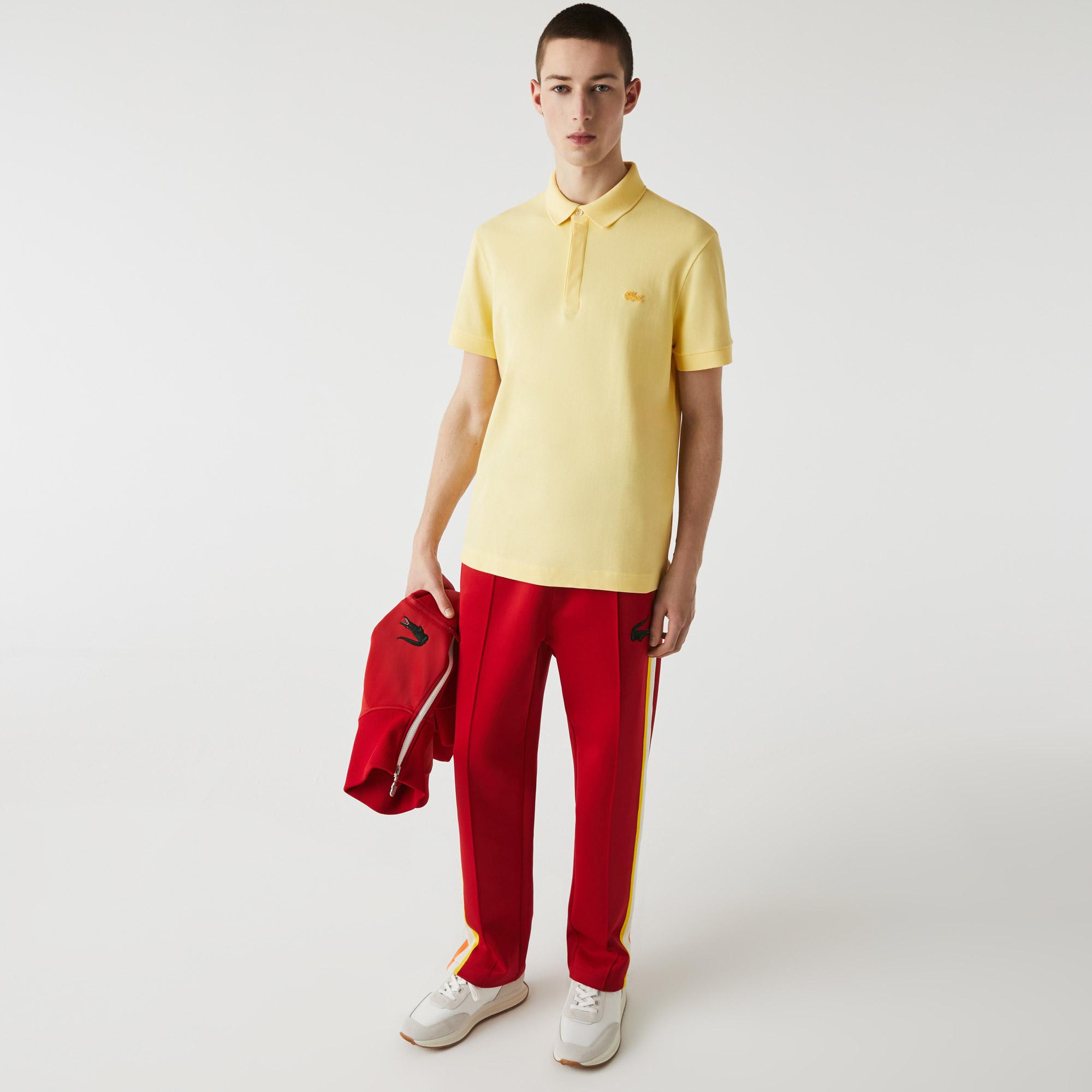 Lacoste Erkek Regular Fit Sarı Paris Polo