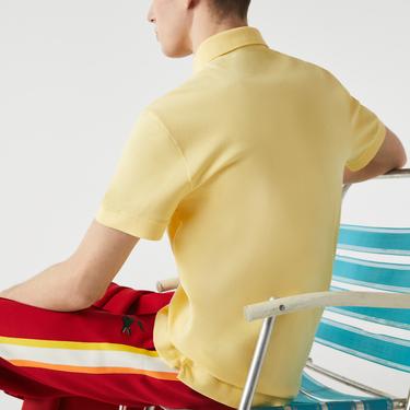  Lacoste Erkek Regular Fit Sarı Paris Polo