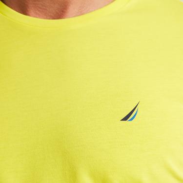  Nautica Erkek Sarı Standart Fit T-Shirt