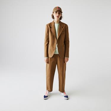  Lacoste Kadın Kahverengi Ceket