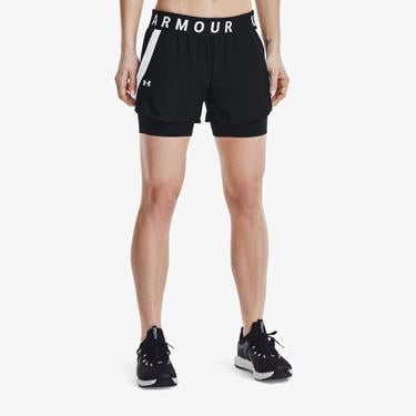  Under Armour Play Up 2'si 1 Arada Kadın Siyah Şort