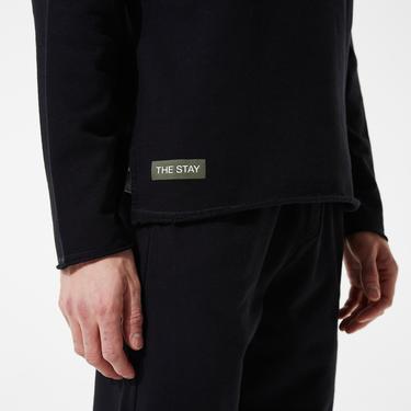  The Stay Line Ras Erkek Siyah Hoodie