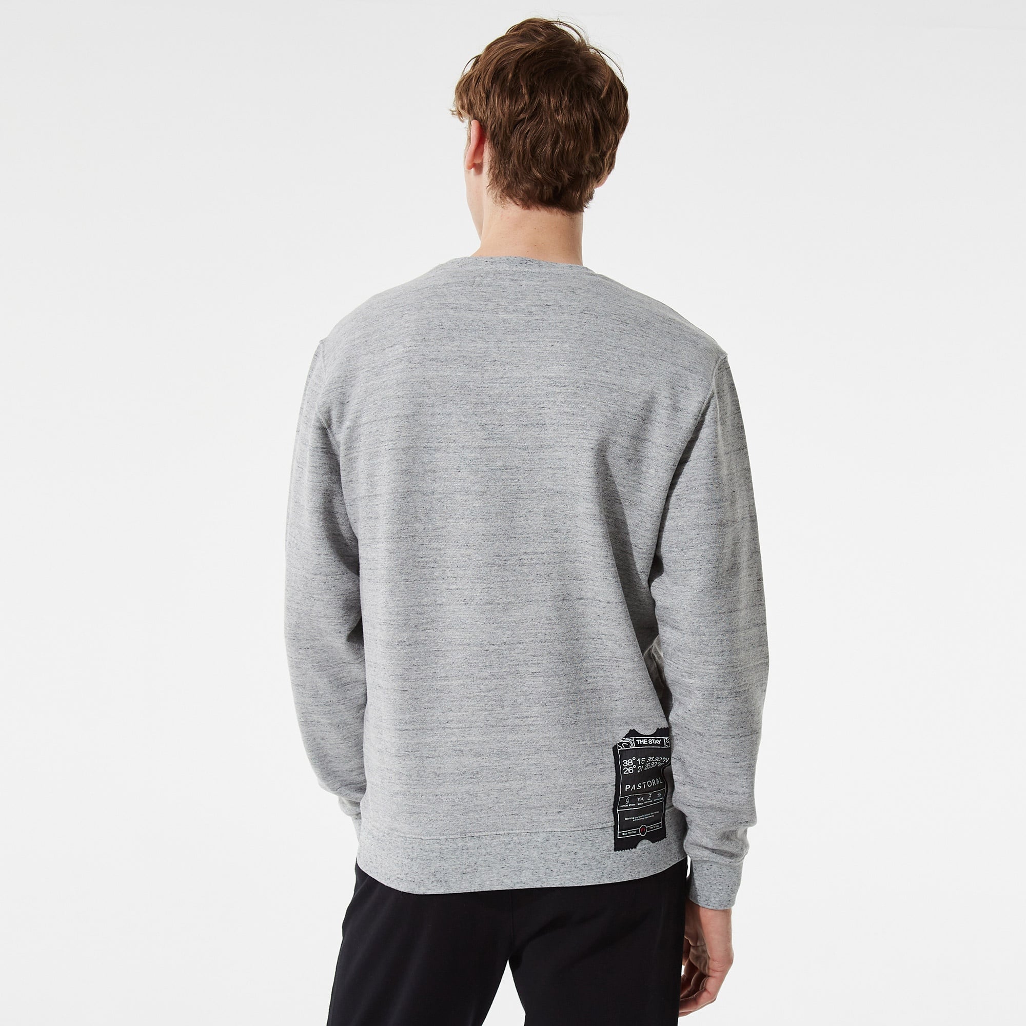 The Stay Line Arlo Pastoral Erkek Gri Sweatshirt