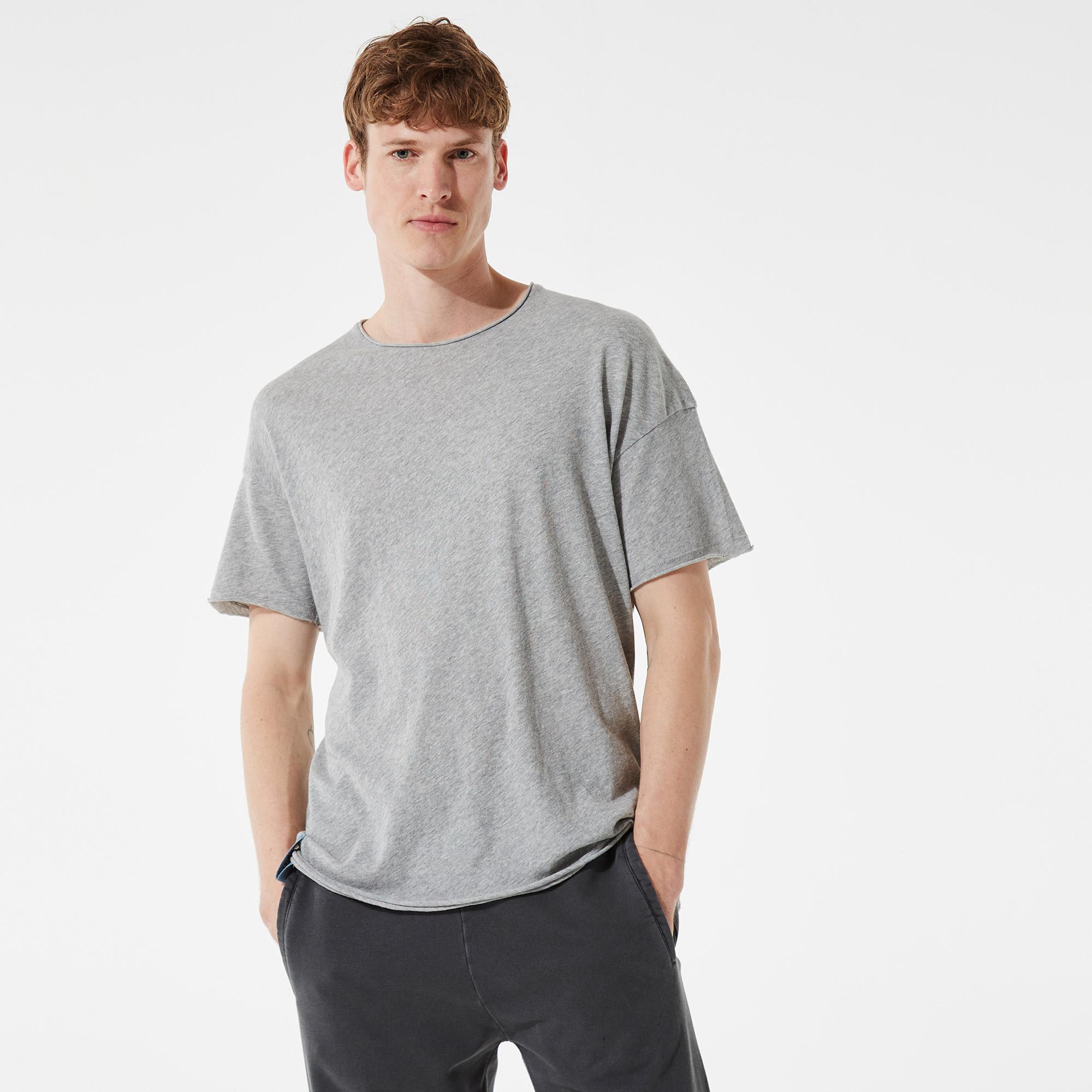 The Stay Line Lonzo Erkek Gri T-Shirt