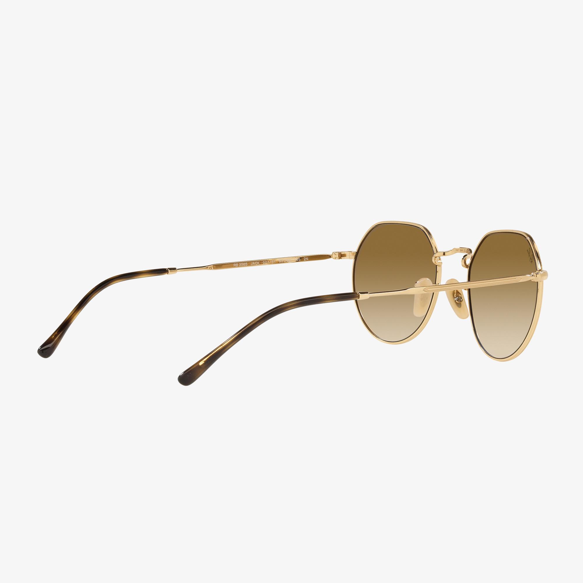 RAY-BAN 0RB3565 Jack Unisex Arista Gold Güneş Gözlüğü