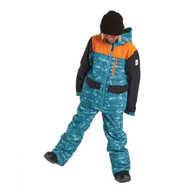  Billabong Grom Boys Erkek Çocuk Mavi Snowboard Pantolonu