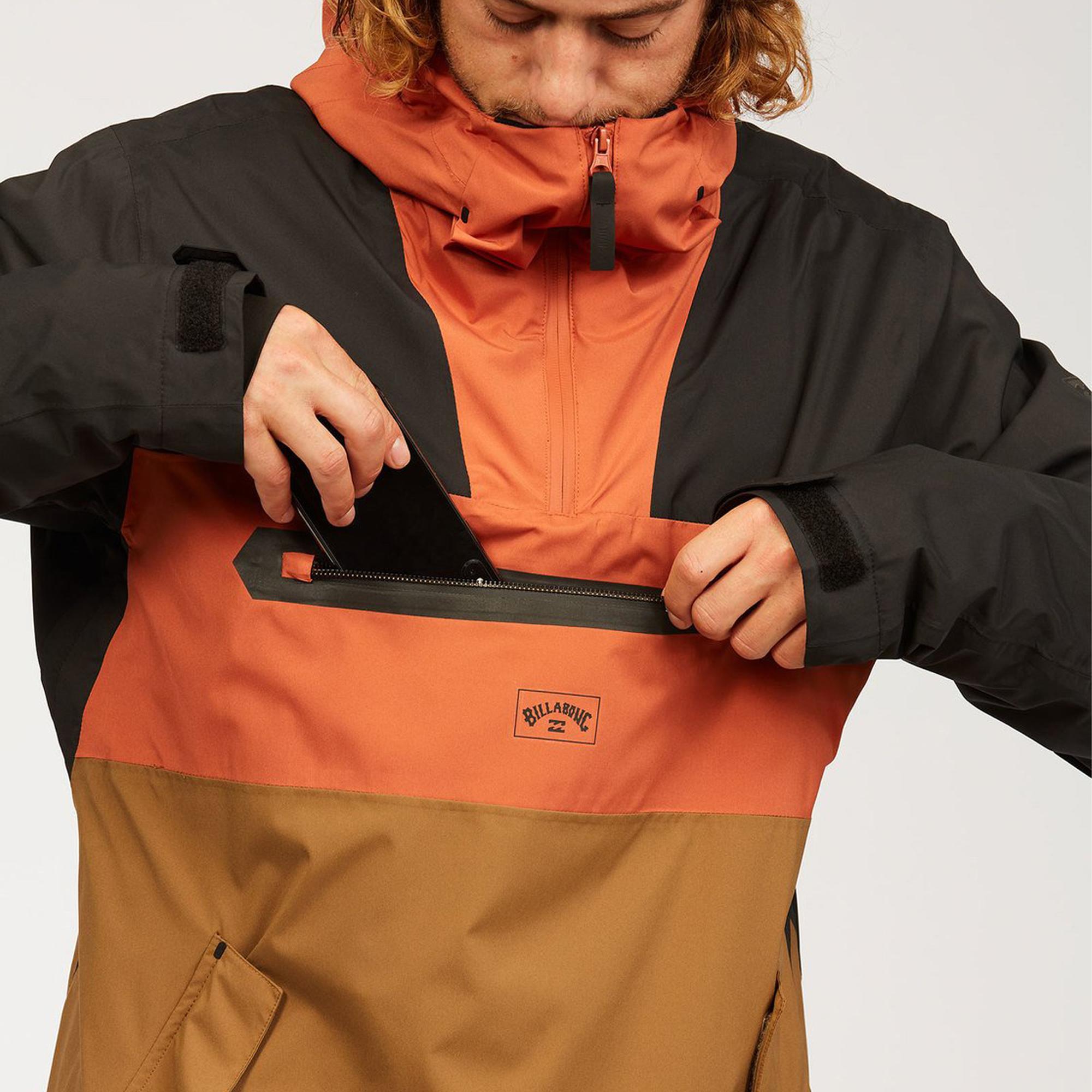 Billabong Quest Erkek Bej Snowboard Ceketi