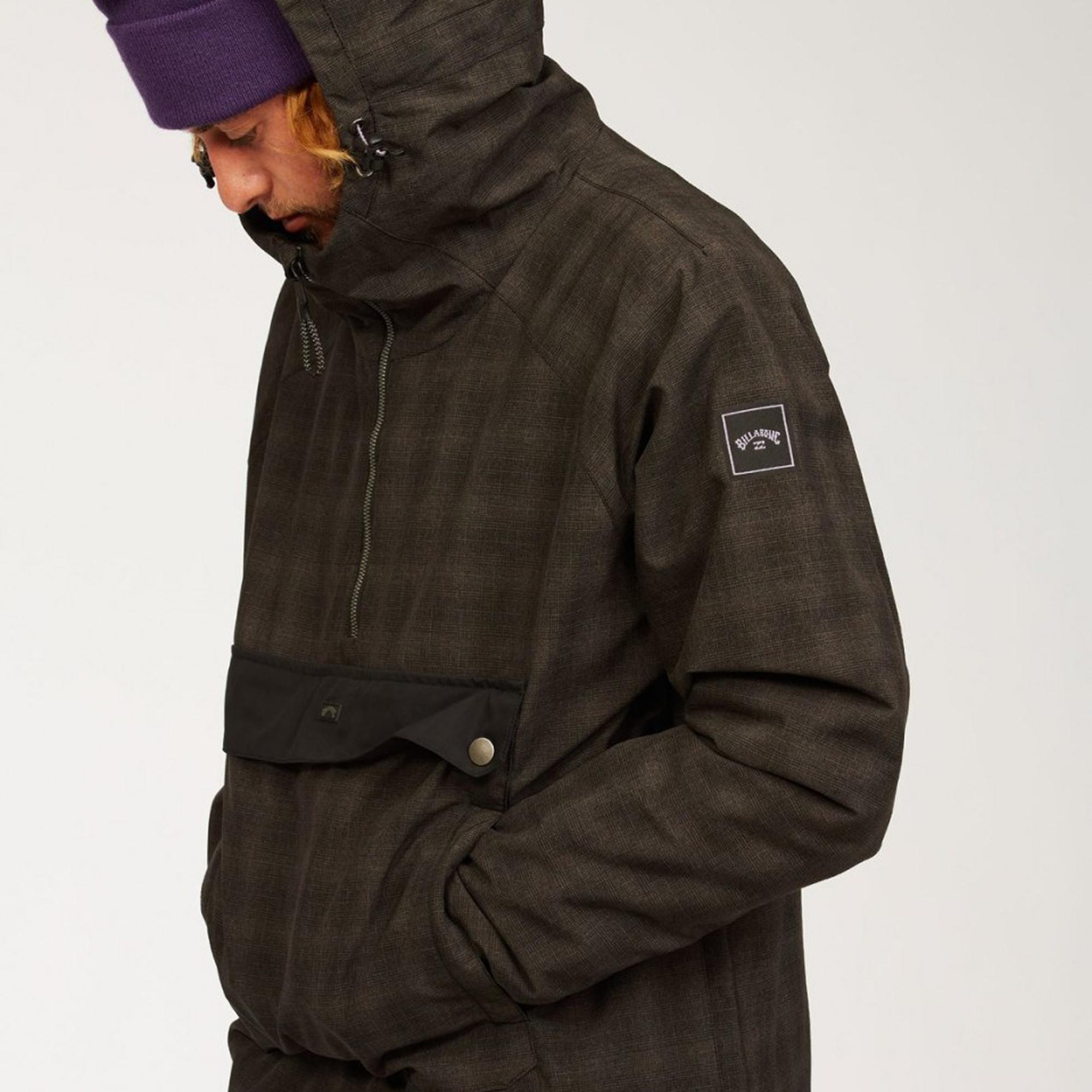 Billabong Stalefish Erkek Kahverengi Snowboard Ceketi