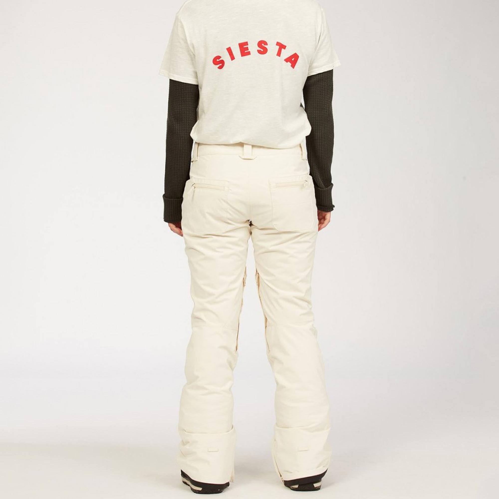 Billabong Terry Kadın Beyaz Snowboard Pantolonu