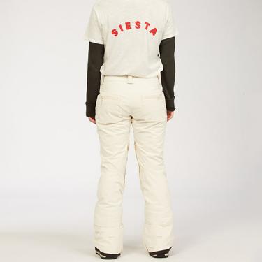  Billabong Terry Kadın Beyaz Snowboard Pantolonu