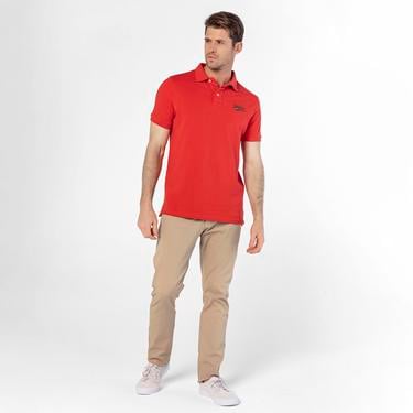  Routefield Perry Erkek Kırmızı Polo Tişört