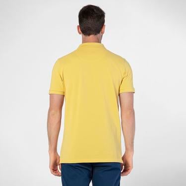  Routefield Perry Erkek Sarı Polo Tişört