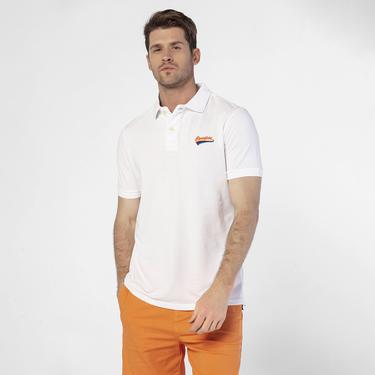  Routefield Perry Erkek Beyaz Polo Tişört