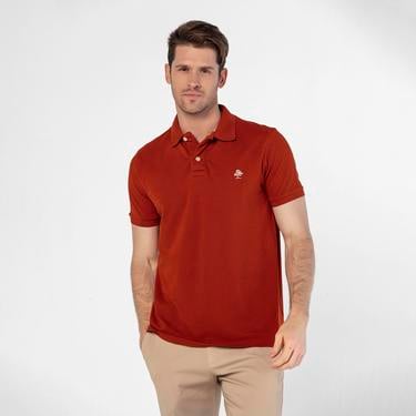  Routefield Patriot Erkek Kırmızı Polo Tişört