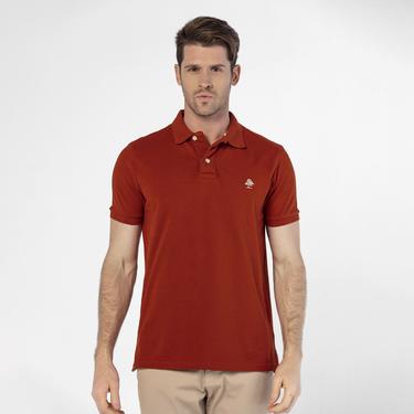  Routefield Patriot Erkek Kırmızı Polo Tişört