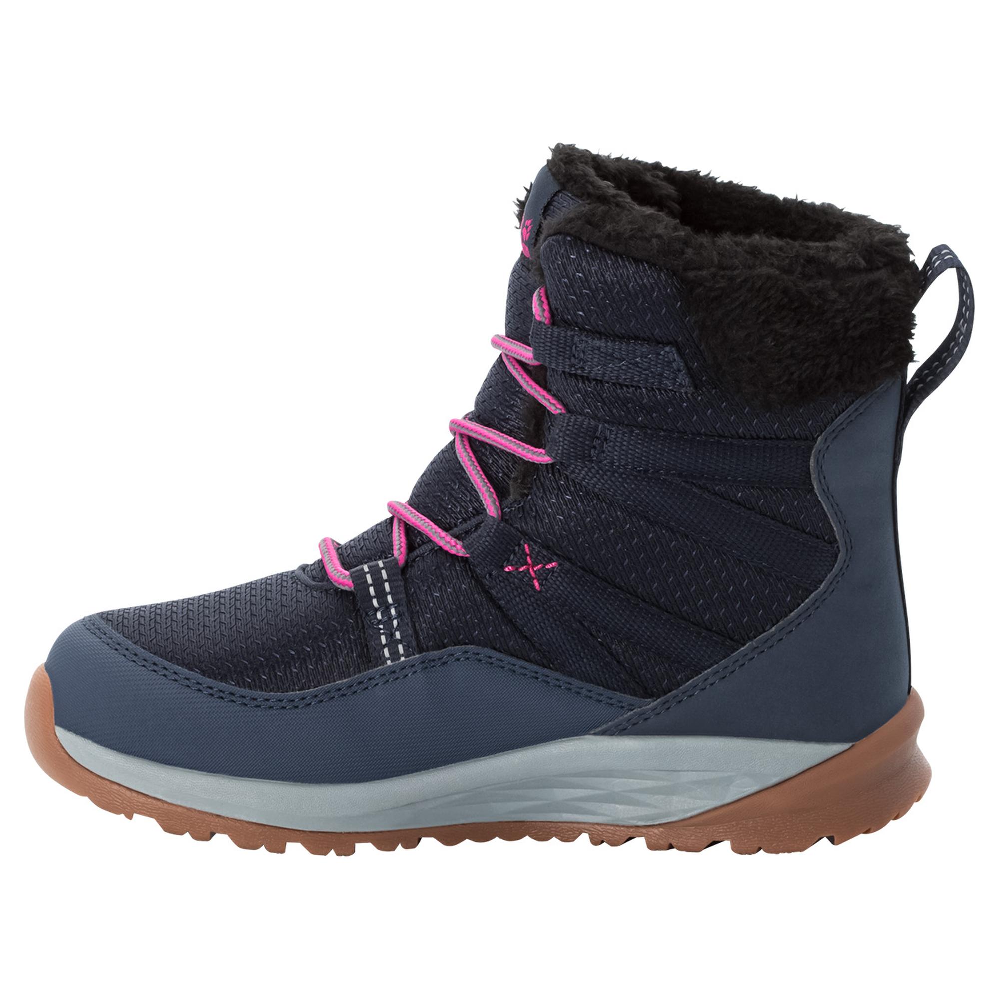 Jack Wolfskin Polar Wolf Texapore High K Unisex Çocuk Mavi Bot