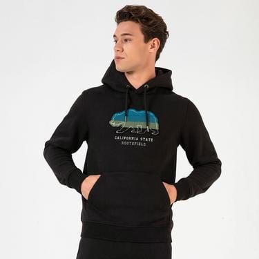  ROUTEFIELD HENRY Erkek Sweatshirt Siyah