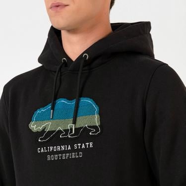  ROUTEFIELD HENRY Erkek Sweatshirt Siyah