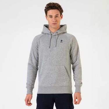  Routefield Hedge Erkek Gri Sweatshirt