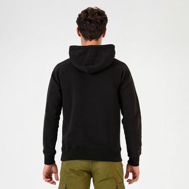  Routefield Hedge Erkek Siyah Sweatshirt
