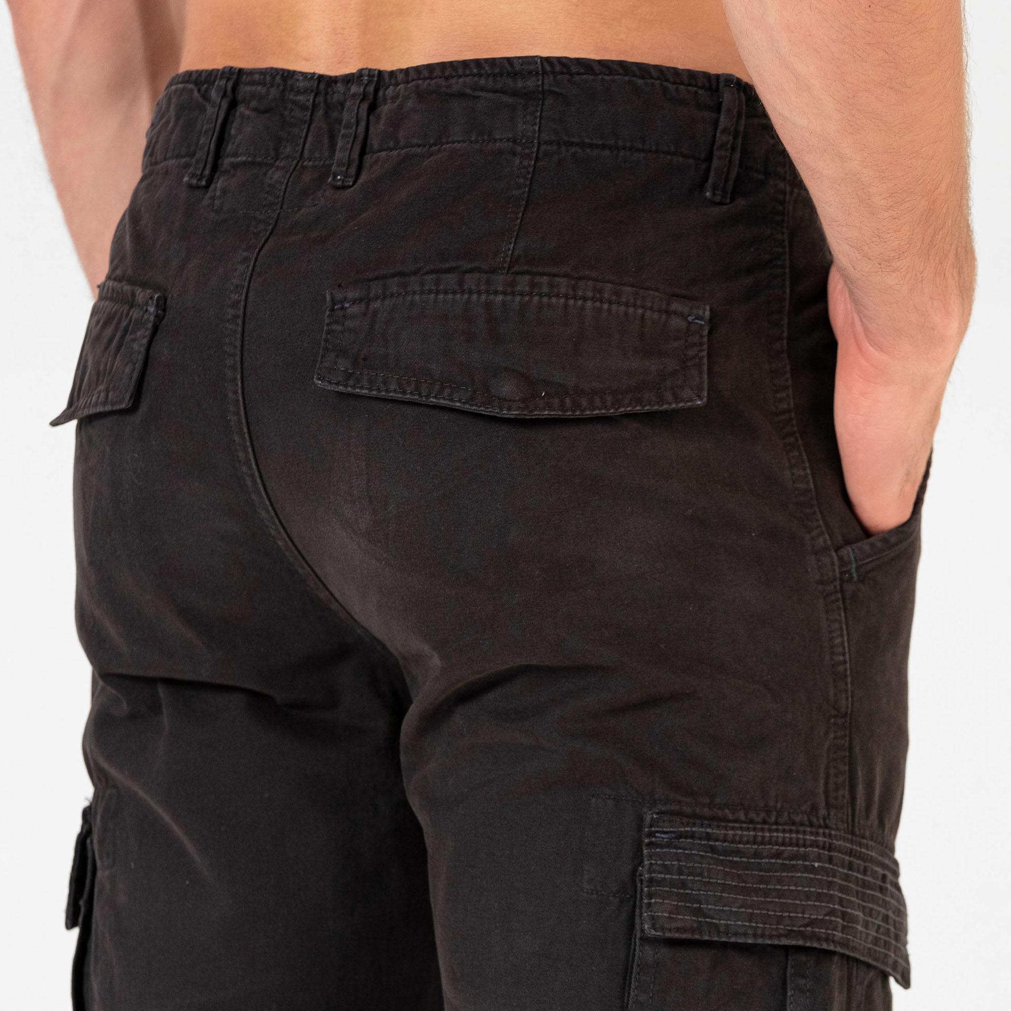 Routefield Woods Erkek Siyah Pantolon